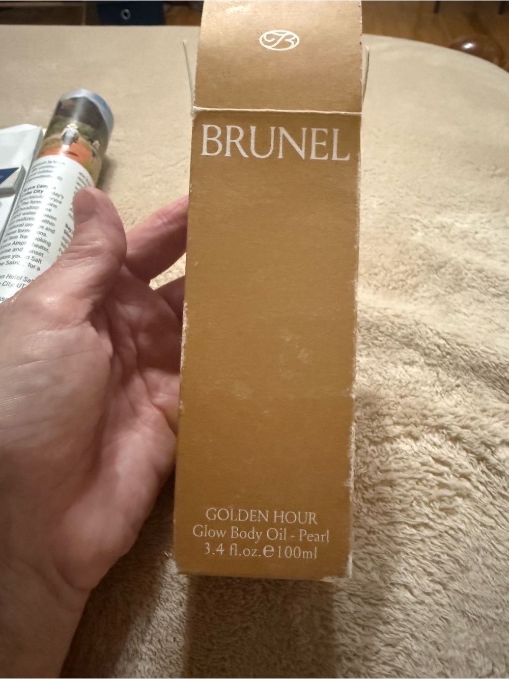 Golden Hour Glow Body Oil - Pearl (Gold) Brunel